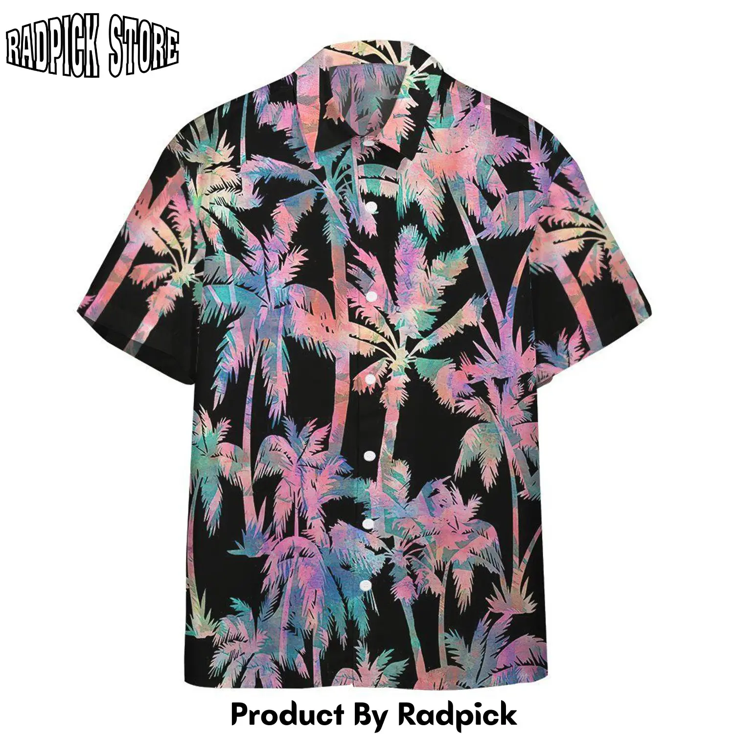 Radpick 3d maui palm hawaii shirt ujn rp2921304